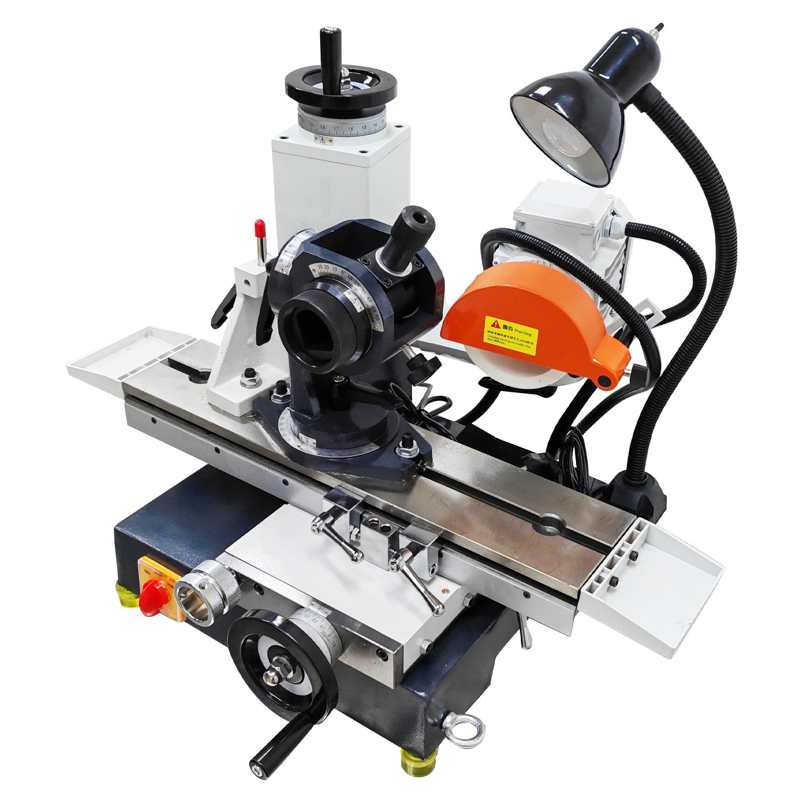 220V Universal Tool Grinding Machine Sharpener w/50Q Gun Drill Sharpening Tool