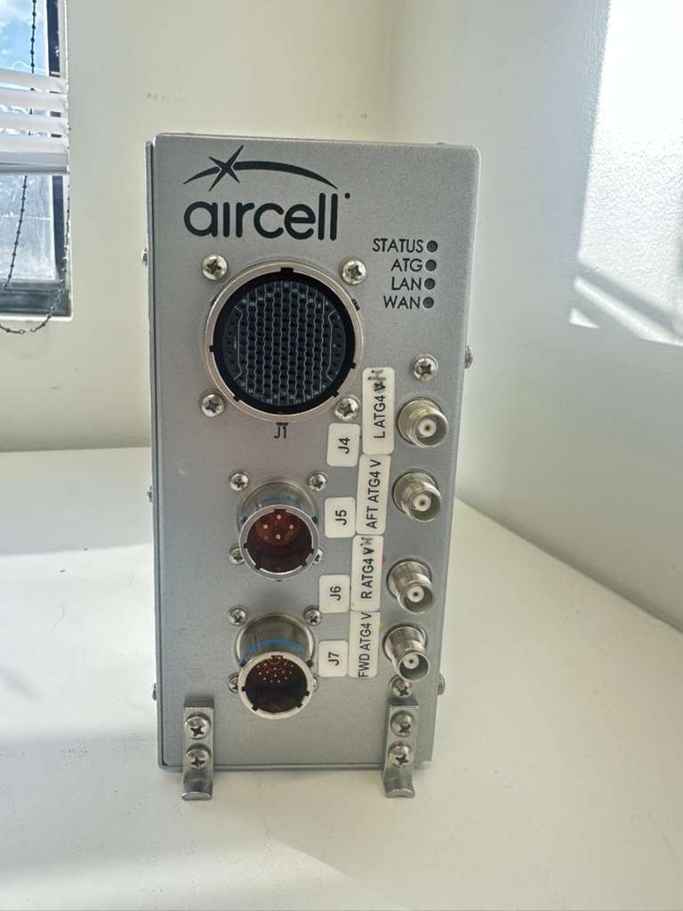 Gogo Aircell ATG-4000B Aircraft Avionics WiFi Data Unit P/N 17298600212 FAA/PMA
