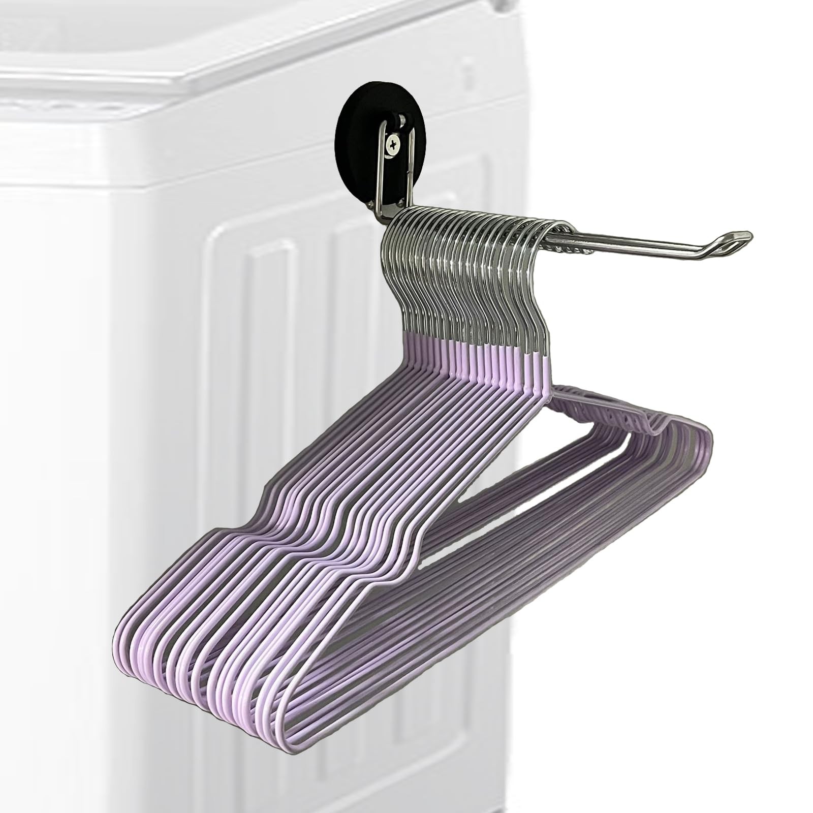 Magnetic Hanger Organizer, Stainless Steel, Space Saving, Foldable, Rust Resi...