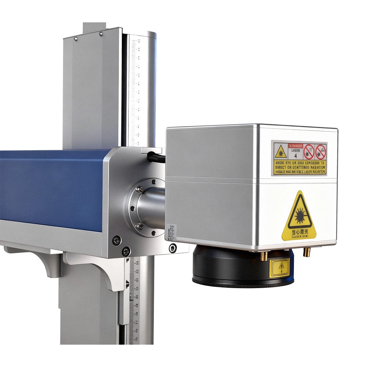 2.5D 200W JPT M7 Mopa Fiber Laser Marking Machine Metal Deep Relief Engraving