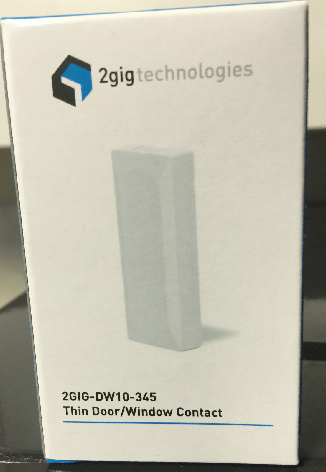 Brand New 2GIG 2GIG-DW10-345 Wireless Thin Door or Window Sensor, Battery Magnet