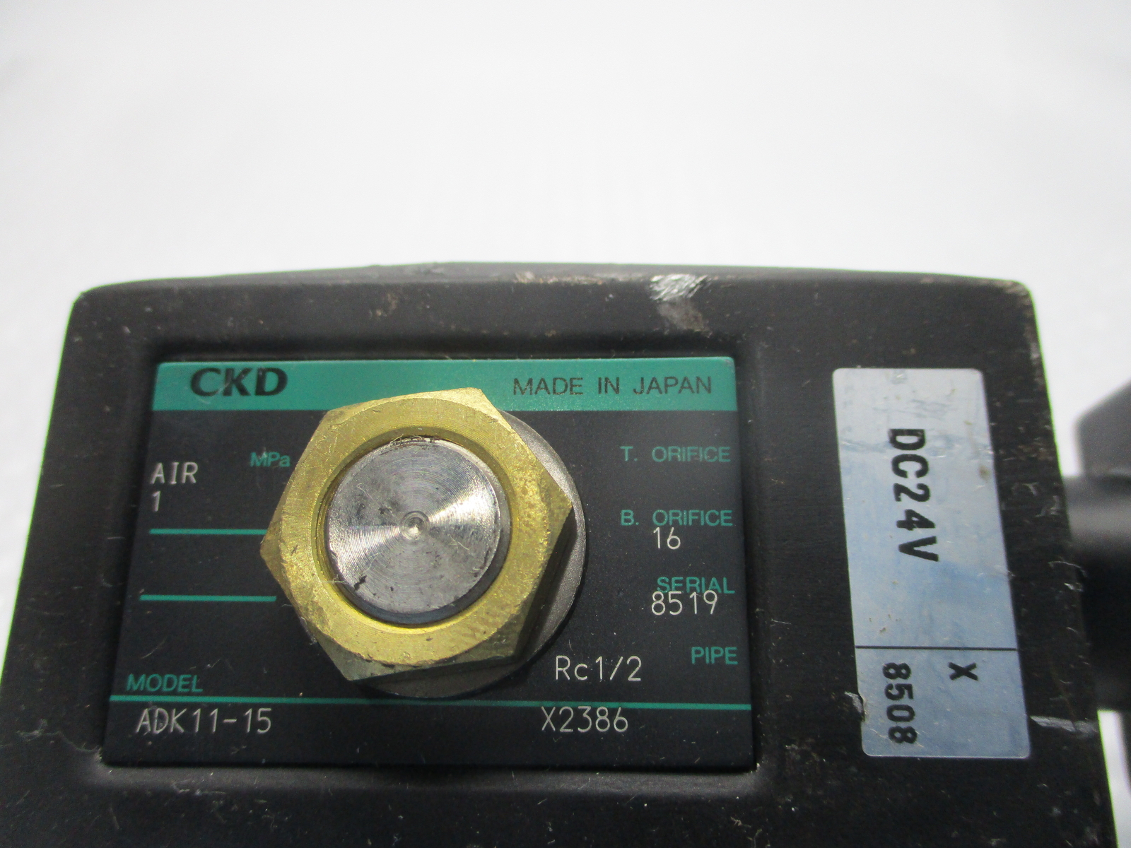 CKD ADK11-15 SOLENOID VALVE NSNP
