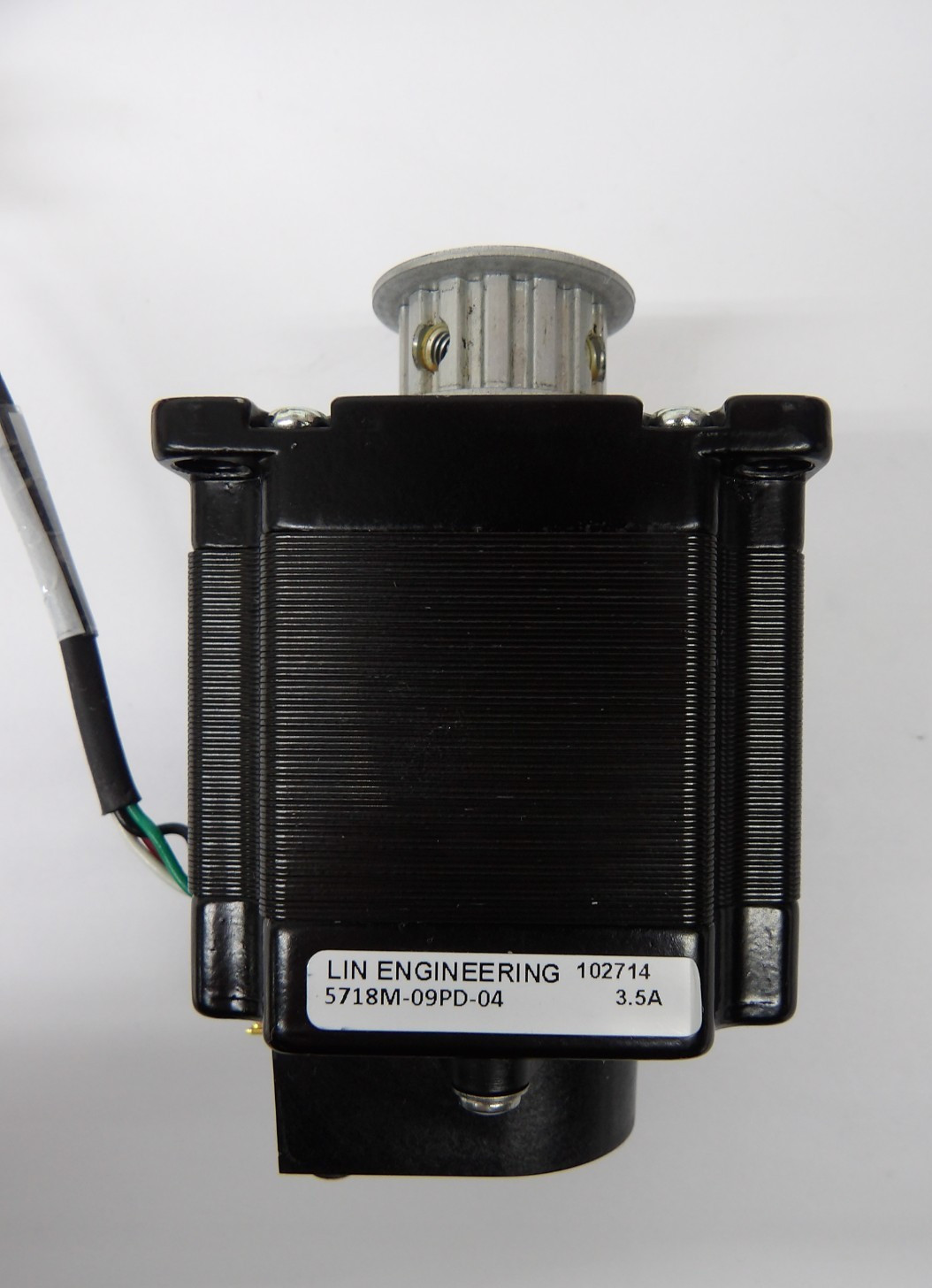 Lin Engineering 5718M-09PD-04 Stepper Motor with US Digital E2 Motor Encoder