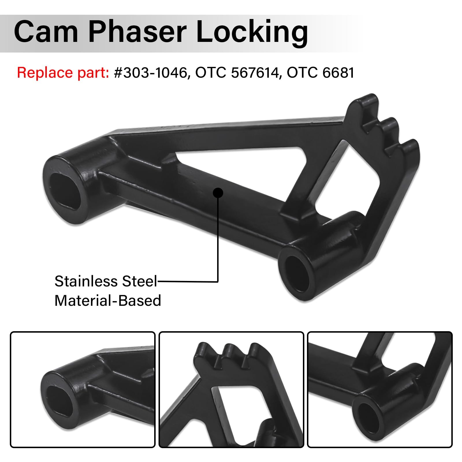 TESHITVLOG Engine Timing Repair Kit, Cam Phaser Holding Tool & Set 3, 3