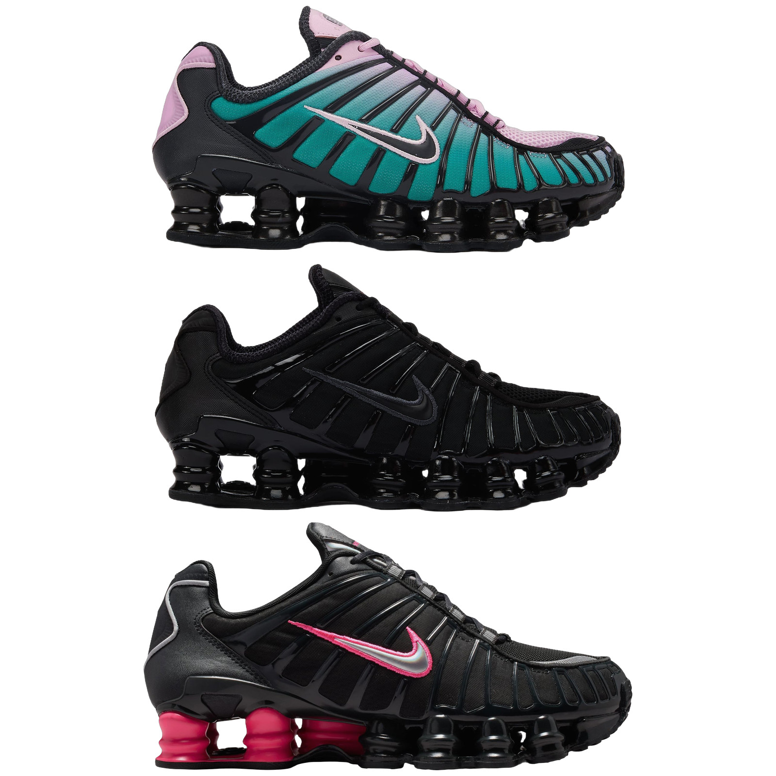 NIKE SHOX TL Streetwear Lifestyle Trainers Sneakers Womens Size 5-11 New