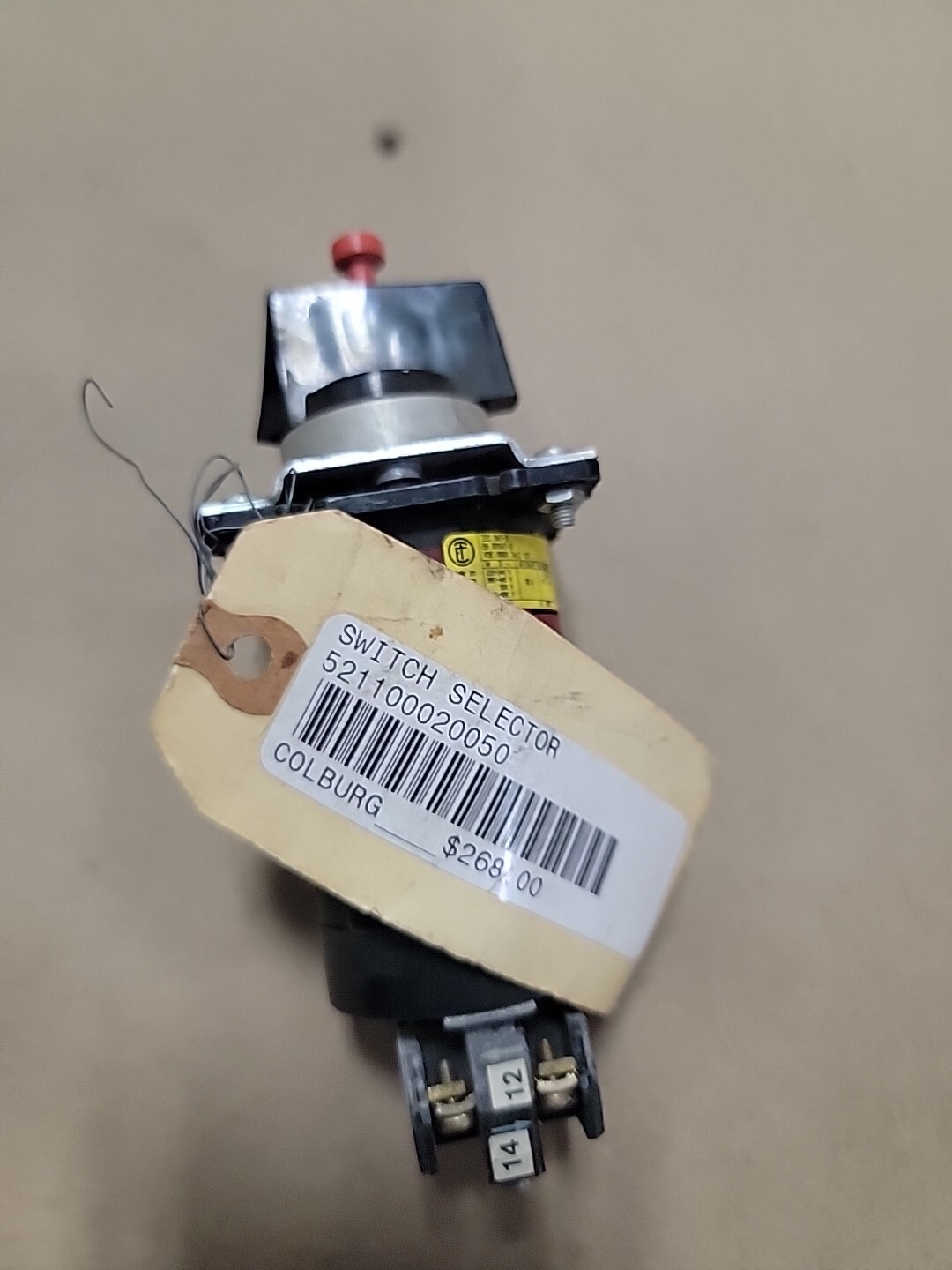 Kraus & Naimer C10 VDE 0660 Rotary panel Switch F130