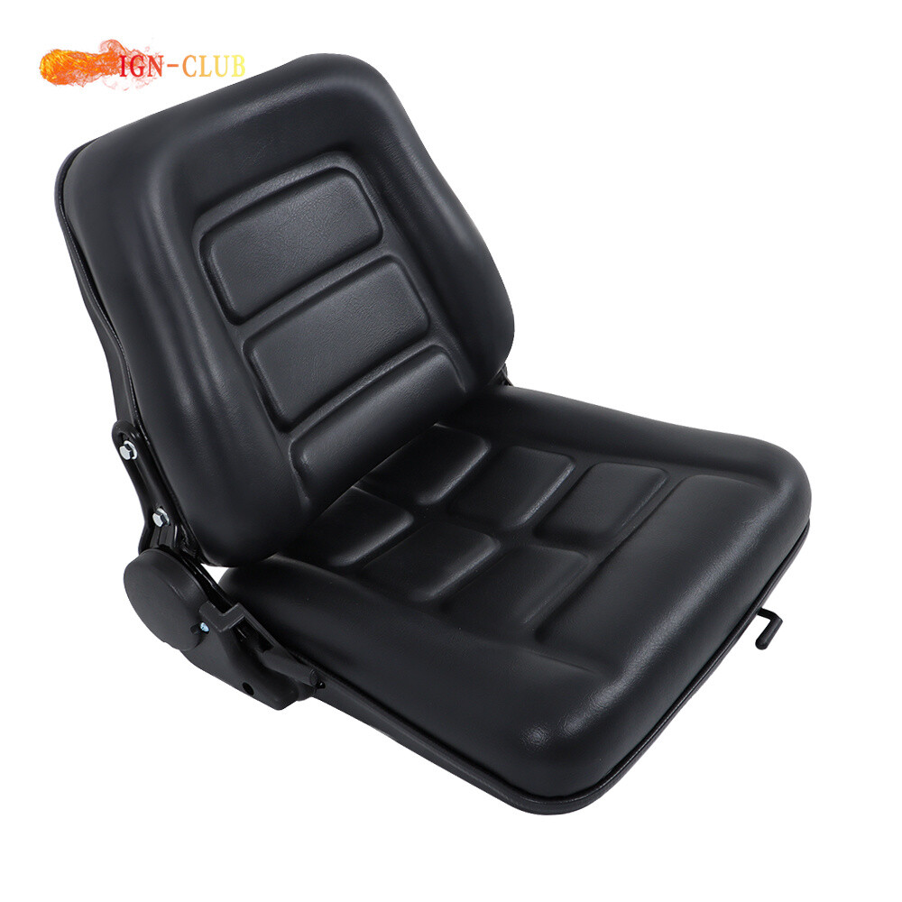 New PVC Universal Tractor Forklift Seat Adjustable Fold Down Forklift Seat