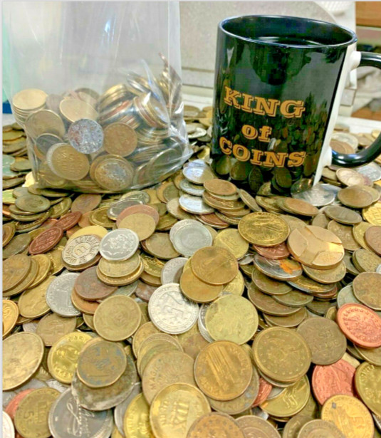 4 LBS Tokens: 325 to 400 Miscellaneous / Assorted Tokens - #9034 - Slotfillers