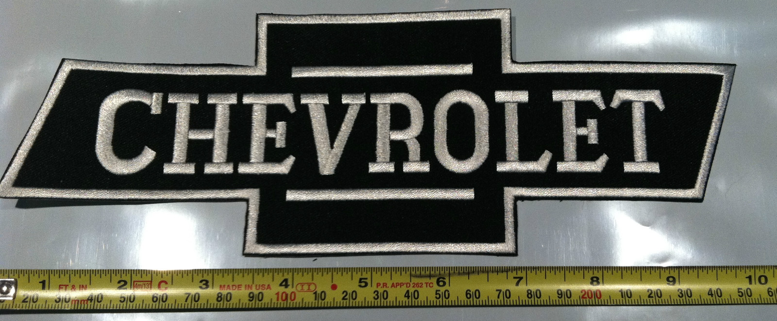 CHEVROLET 10"  PATCH STREET RAT ROD HOT ROD CHEVY