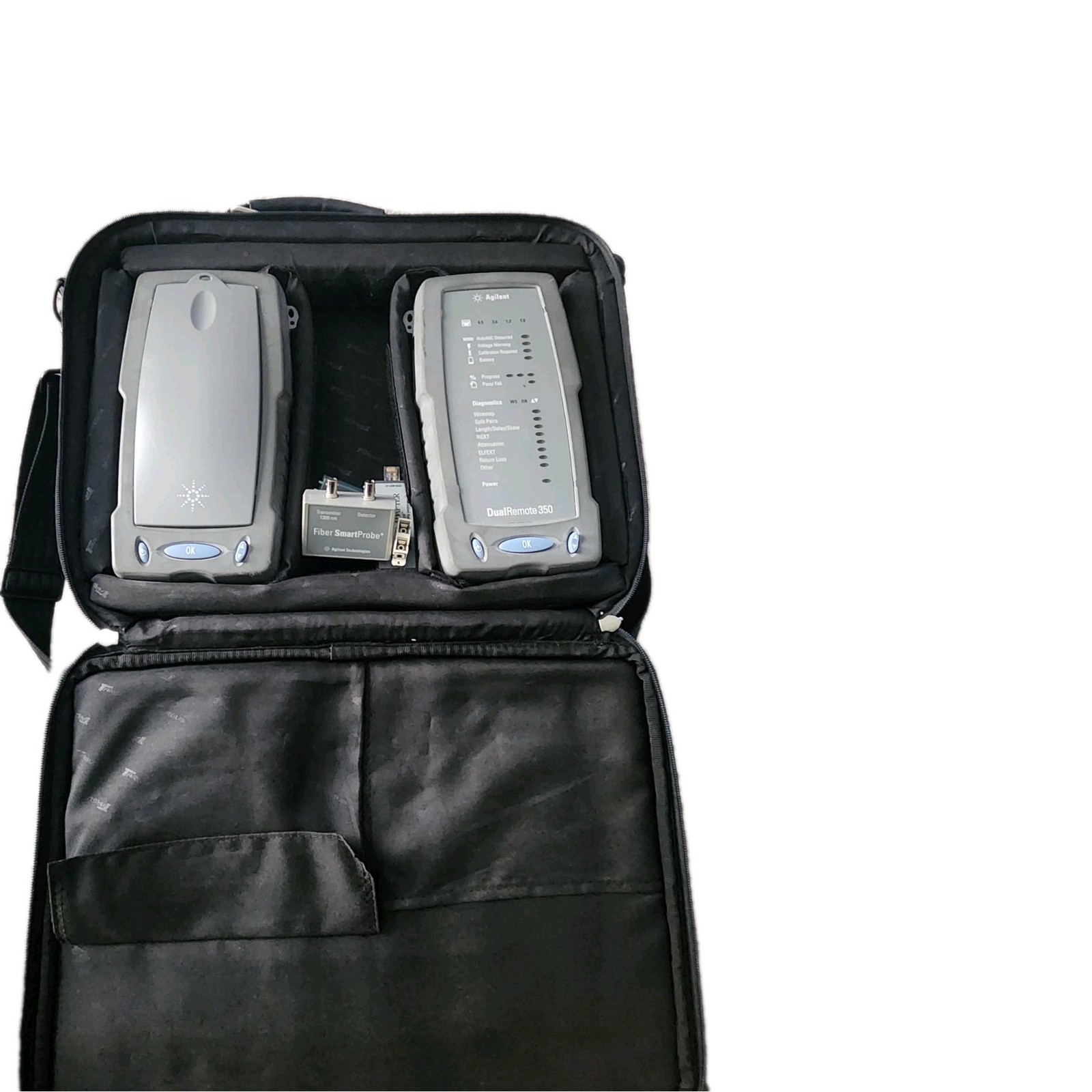 Networking Equipments With Agillent Technologies Carrying Bag.