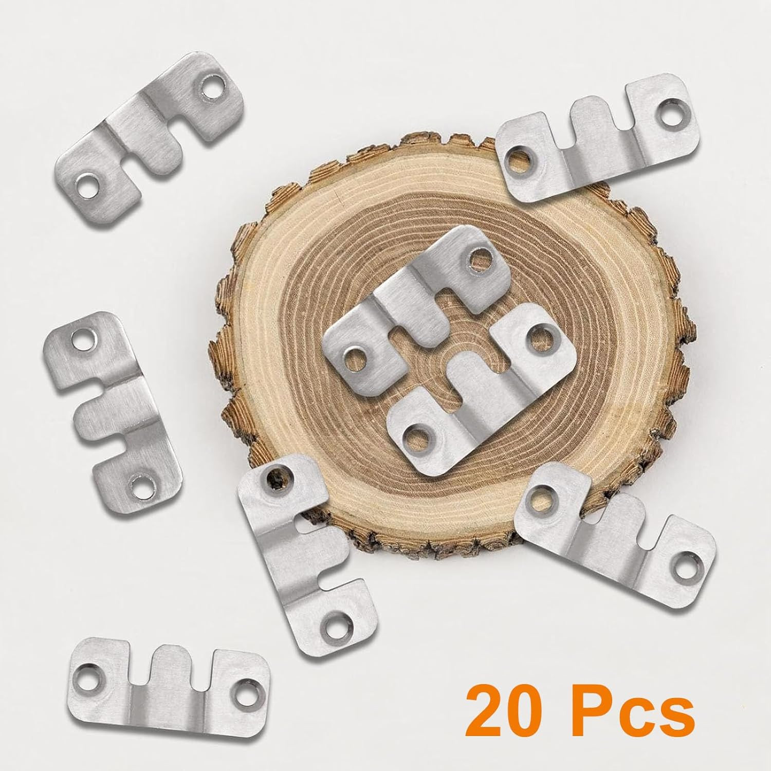 20 Pcs Sectional Couch Connectors Furniture Interlocking, Metal Sectional Couch