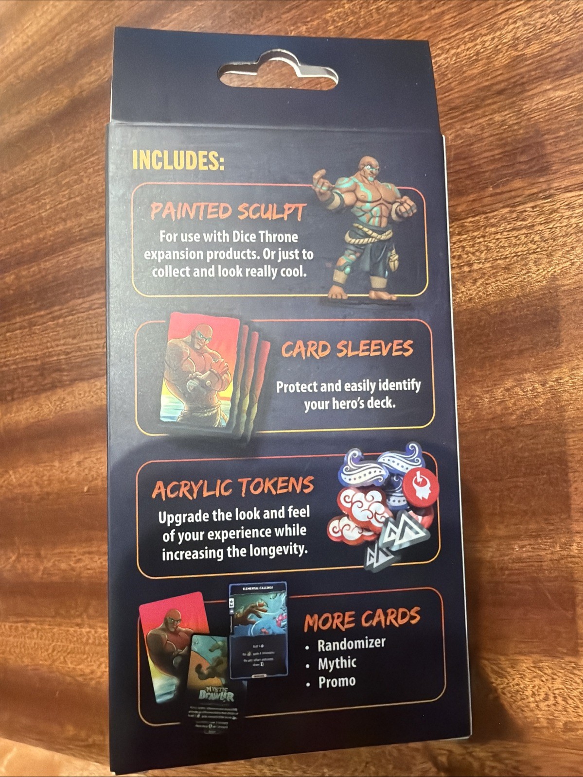 Dice Throne Mystic Brawler Accessory Pack - Available Early! Last 1! NEW