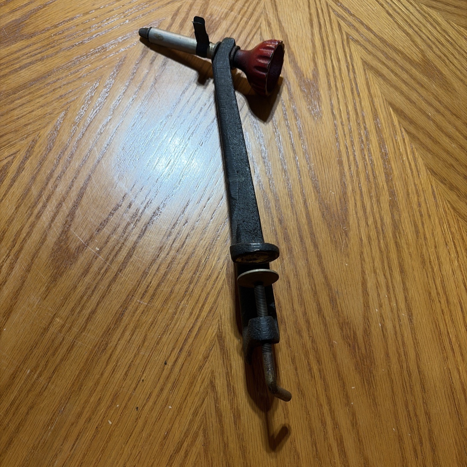 Vintage D.H. Thompson FLY TYING VISE #B for Fly Fishing Made in Elgin ILL USA