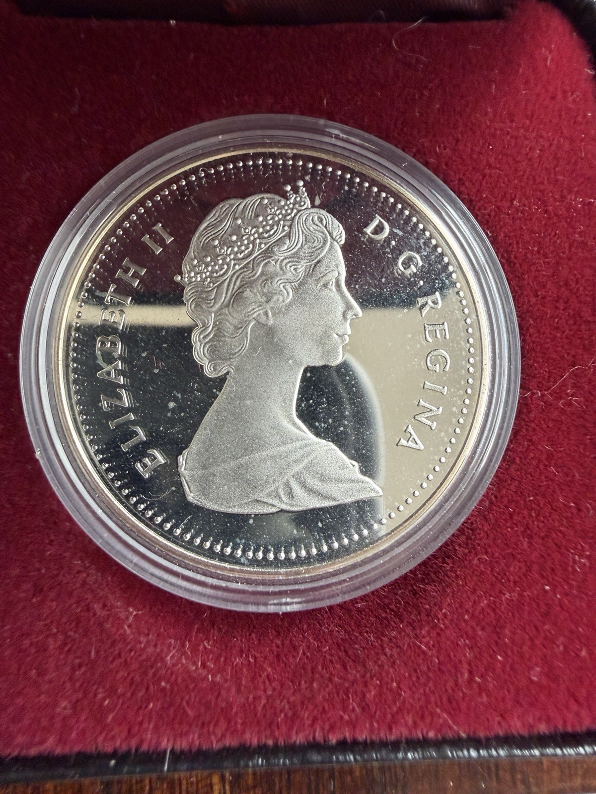 1989 Canada Silver Dollar Proof 50% Silver w/ Box & COA RCM