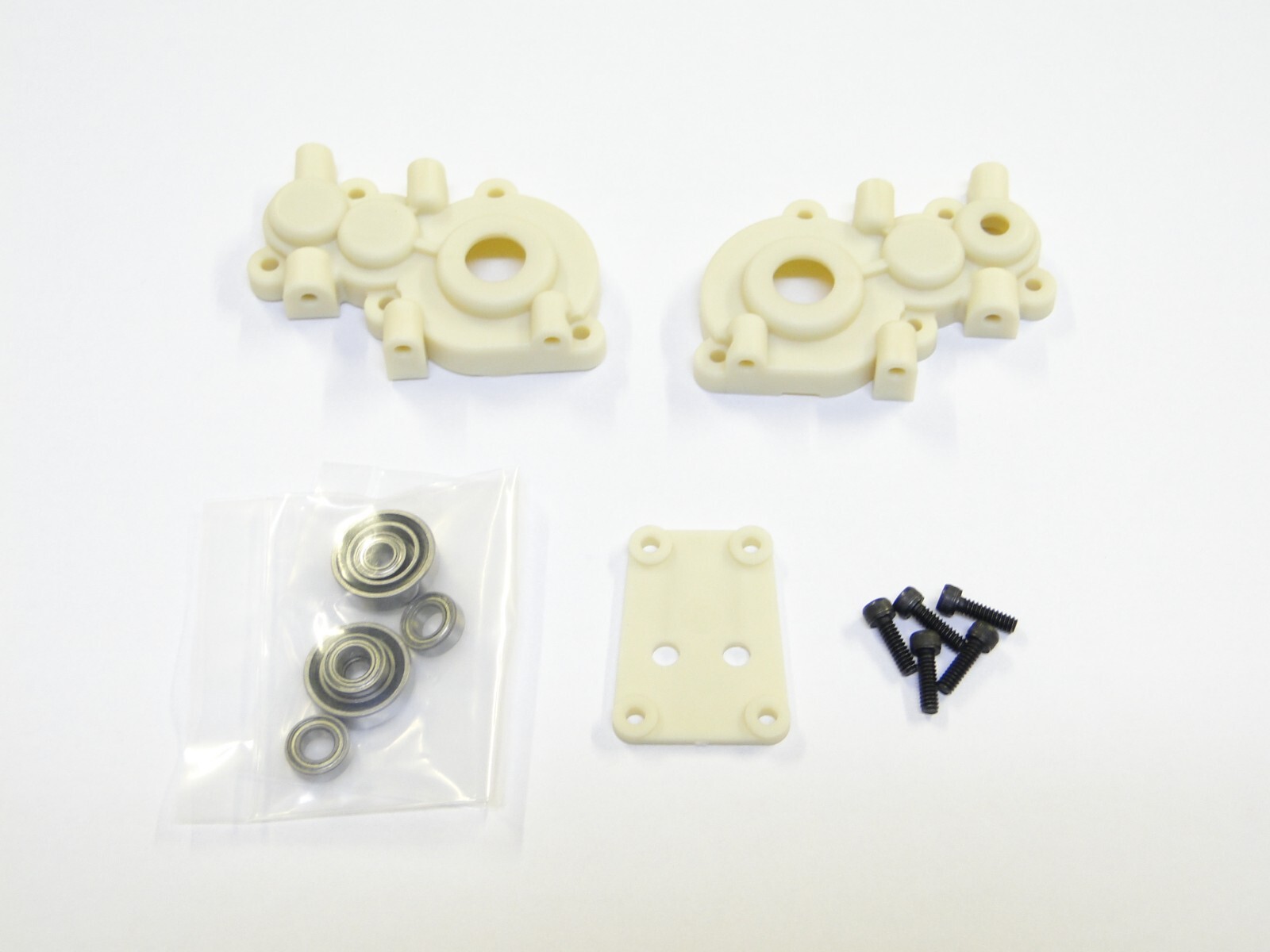 NEW ASSOCIATED RC10GT Diff  Case White +Bearings Transmission GOLD Edition GT11
