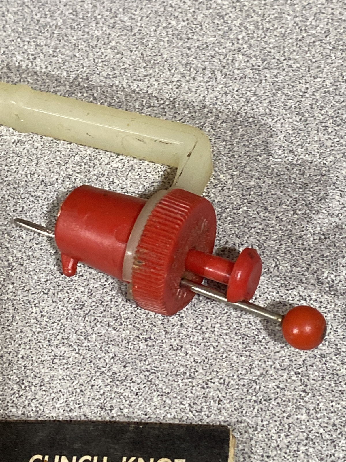 Vintage Rudy's Snell Tyer Spelled Different TIER With Red Ball!