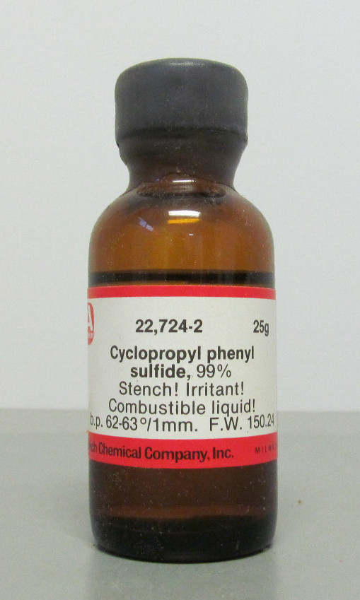 Cyclopropyl Phenyl Sulfide, 99%, 25g