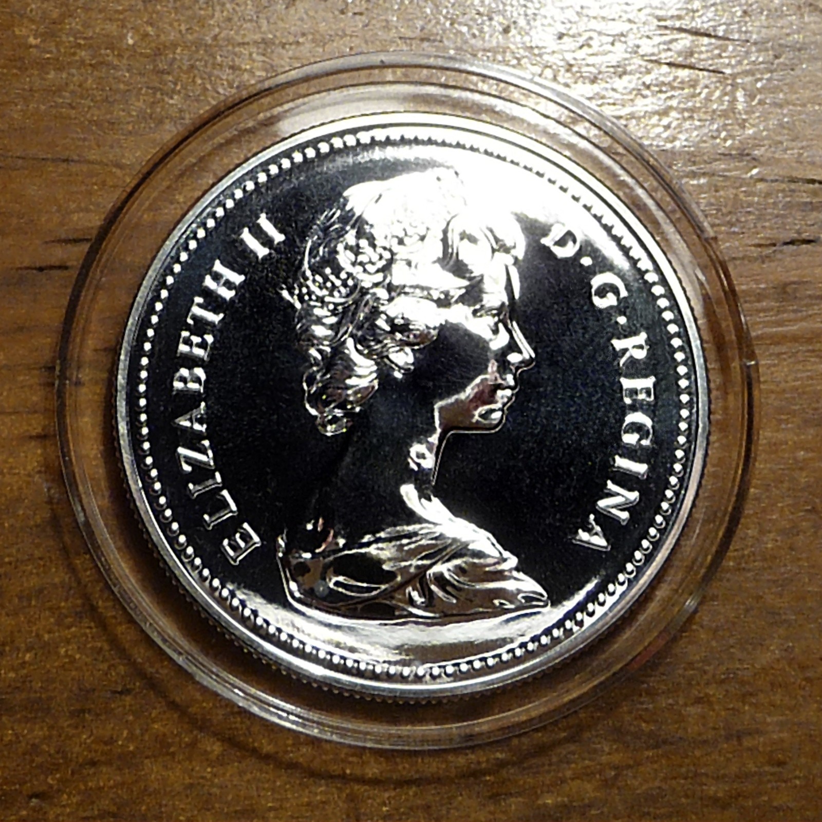 1979 CANADA GRIFFON SILVER DOLLAR UNCIRCULATED DMPL