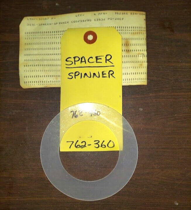 762-360 Spacer, Spinner - Piper - Alt p/n C3863 - New Surplus