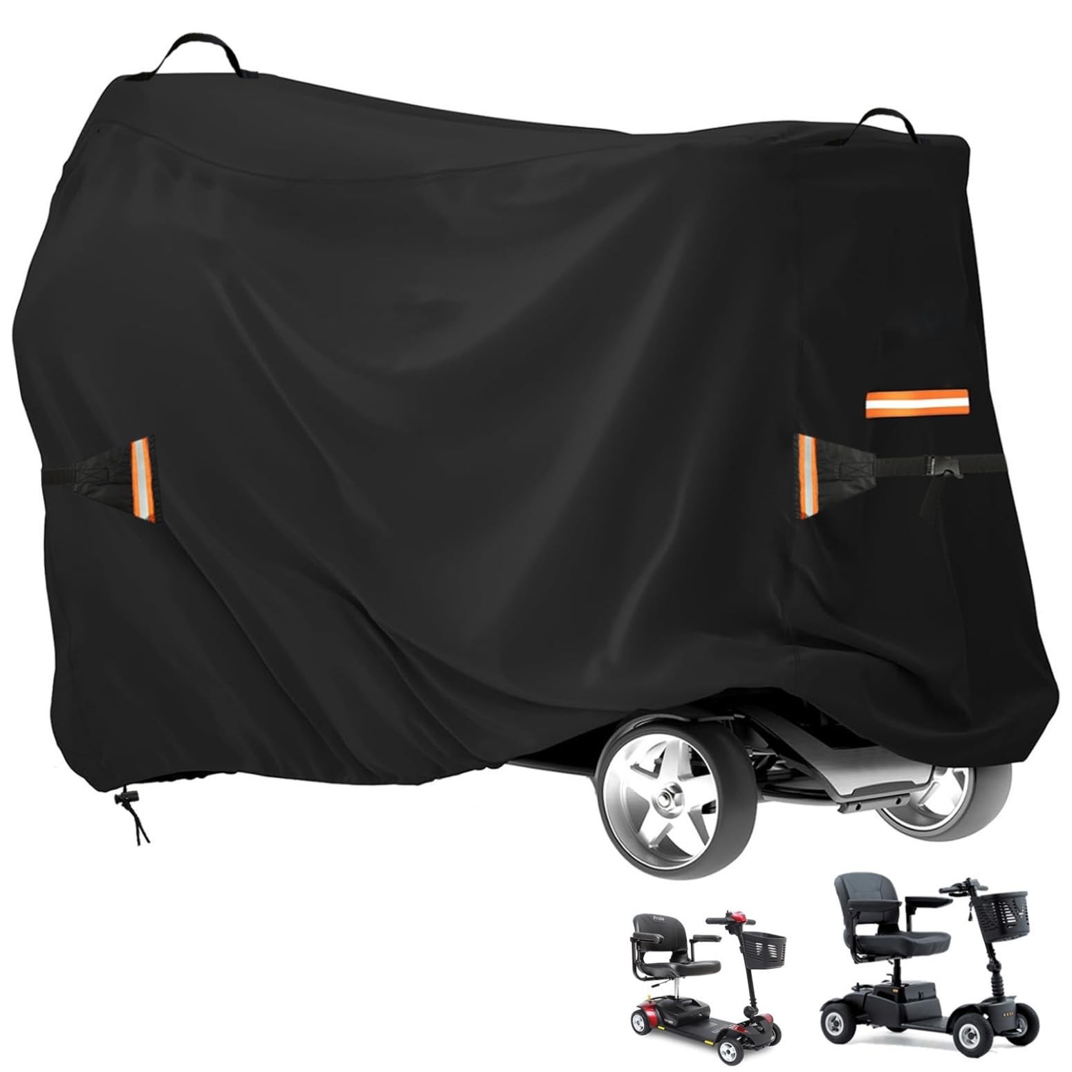 Upgraded Mobility Scooter Storage Cover 600D, Heavy Duty Oxford Fabric Electr...