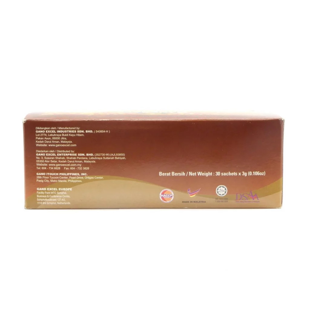 1x Gano Excel GanoCafe Classic 30 Sachets – Ganoderma Instant Coffee Mix