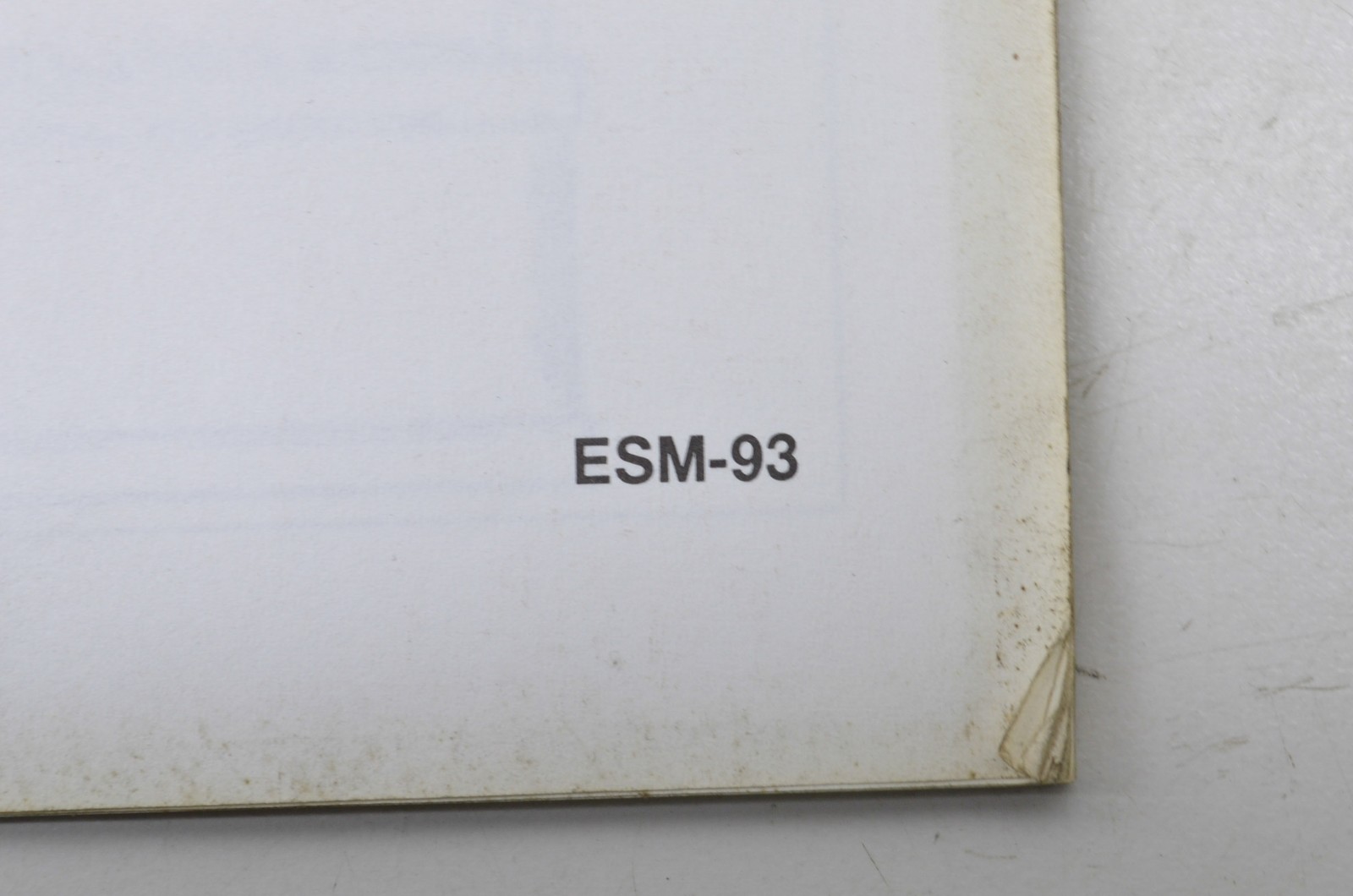 Ariens ESM-93 Electric Quick Reference Guide