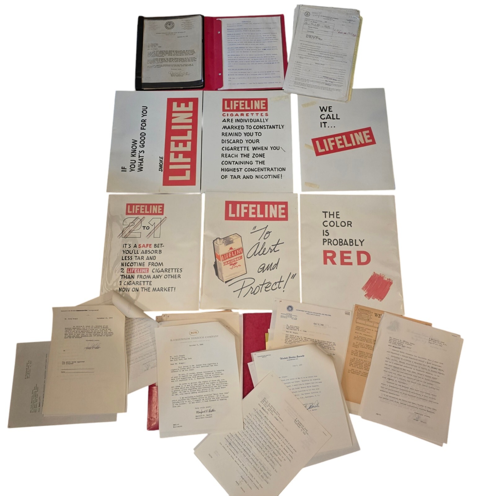 1960's Cigarette safety campaign Idea Jerry Bragin
