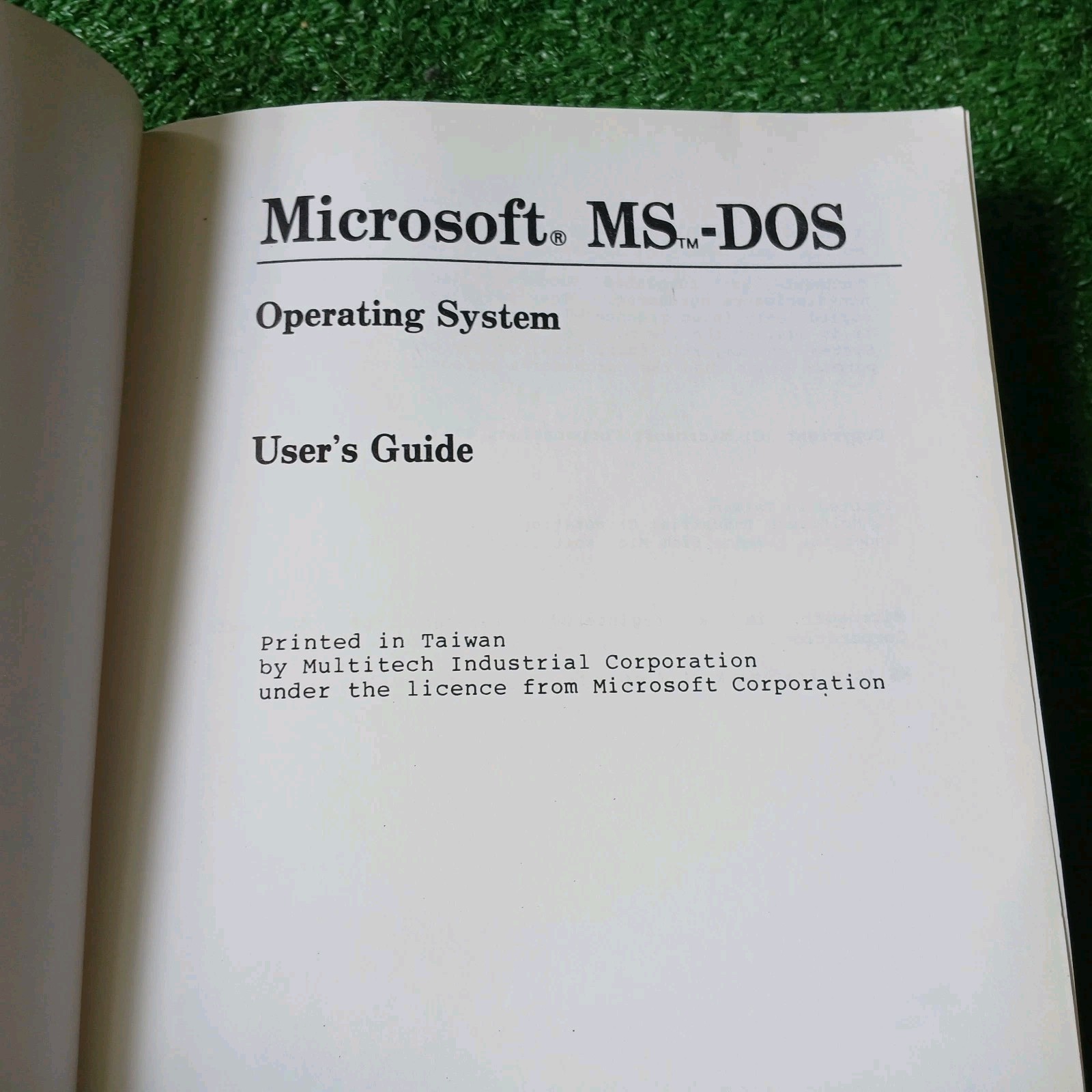 2 MICROSOFT MS-DOS/MPF-PC USER MANUALS 1983,1985 MULTITECH INDUSTRIAL CORP VTG
