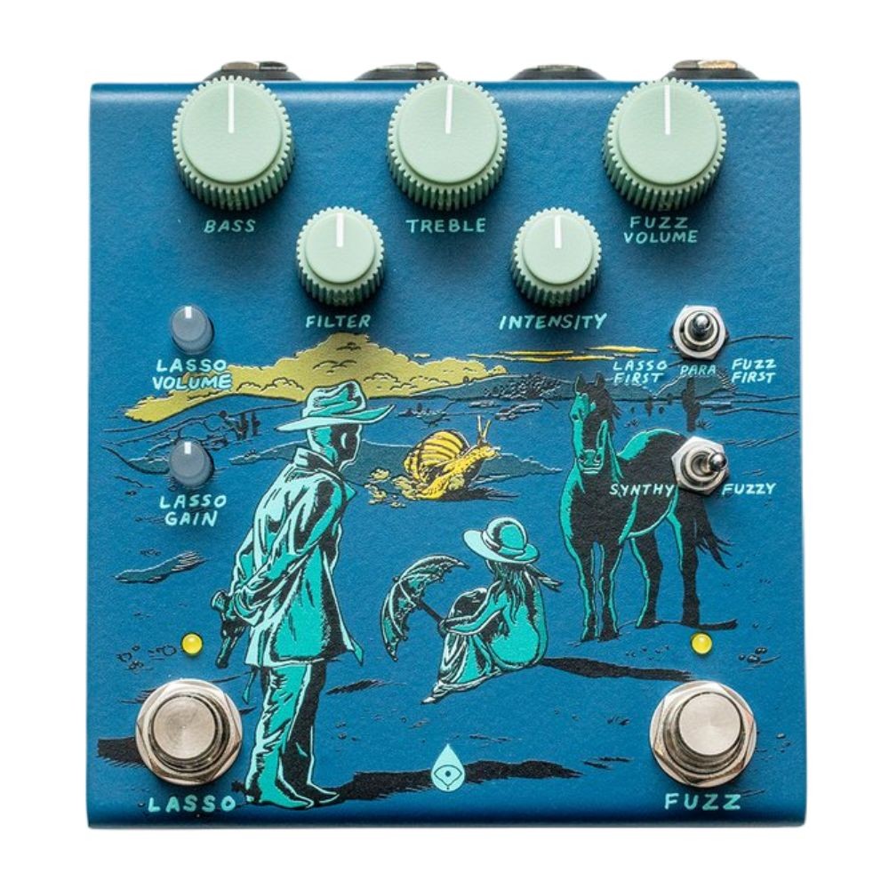 Old Blood Noise Endeavors Pardner Fuzz Pedal with Effects Loop - Blue