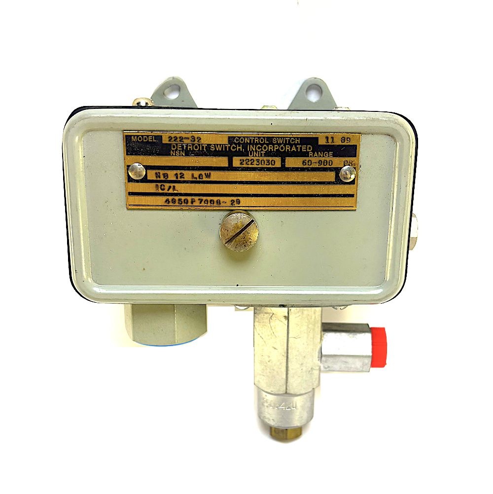 Detroit Switch 222-32 Pressure Switch (New)