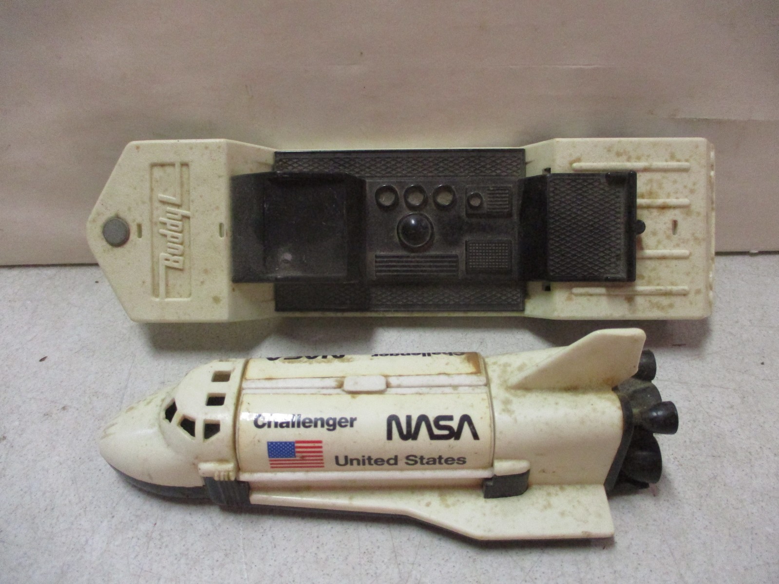 Buddy L NASA Trailer with Space Shuttle