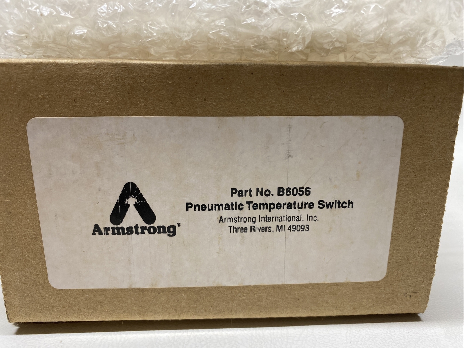NIB Armstrong B6056 Pneumatic Temperature Switch