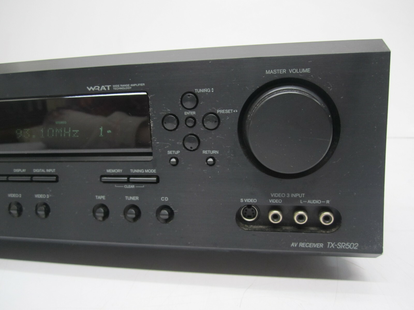 Onkyo TX-SR502 Theater 6.1 Surround Sound Audio Video AV Receiver No Remote