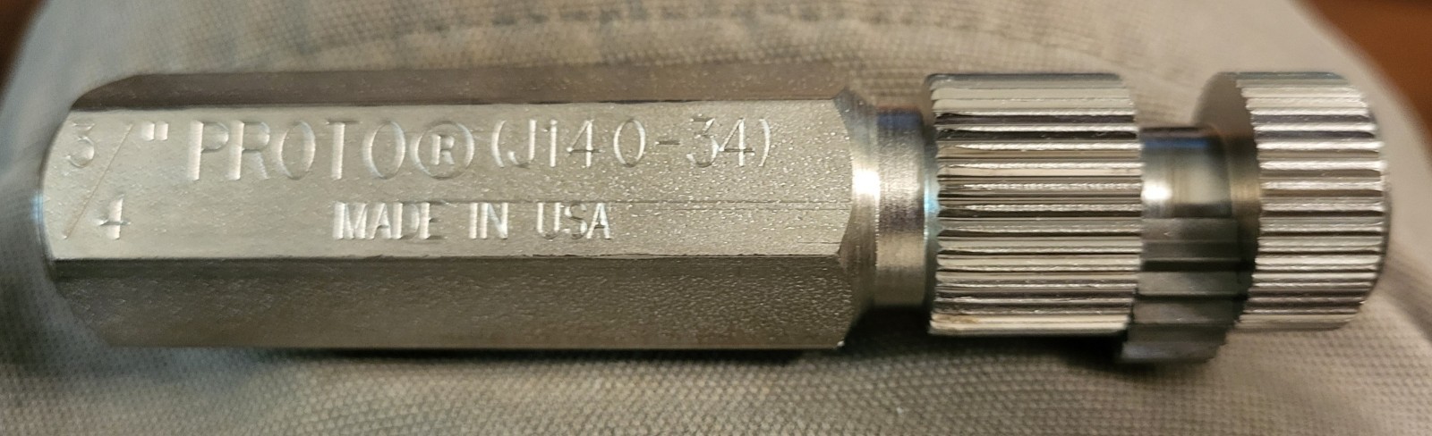 New Proto USA 3/4" J140-34 Internal Pipe Wrench