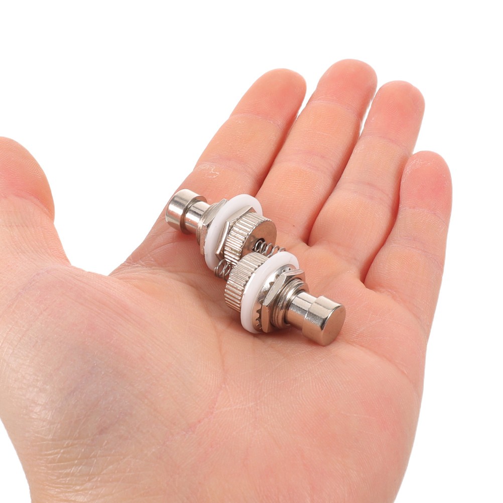 2 Pcs Guitar Effect Switch Pedal Push Button Effects Stomp Control