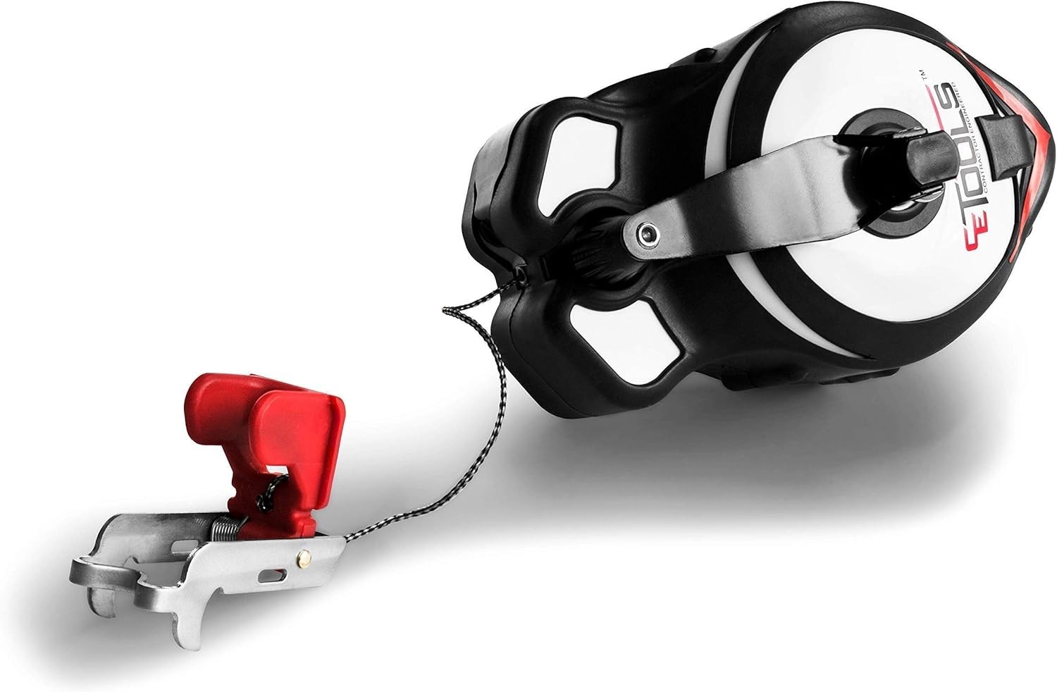 SnapBack Chalk Line with Releasable Tip - Efficient Marking Tool for Carpenters