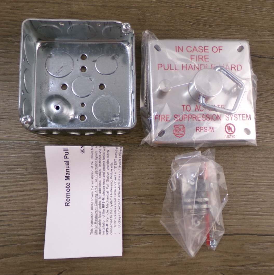 Brand New Buckeye Fire Equipment REMOTE PULL MODEL RPS-M S6