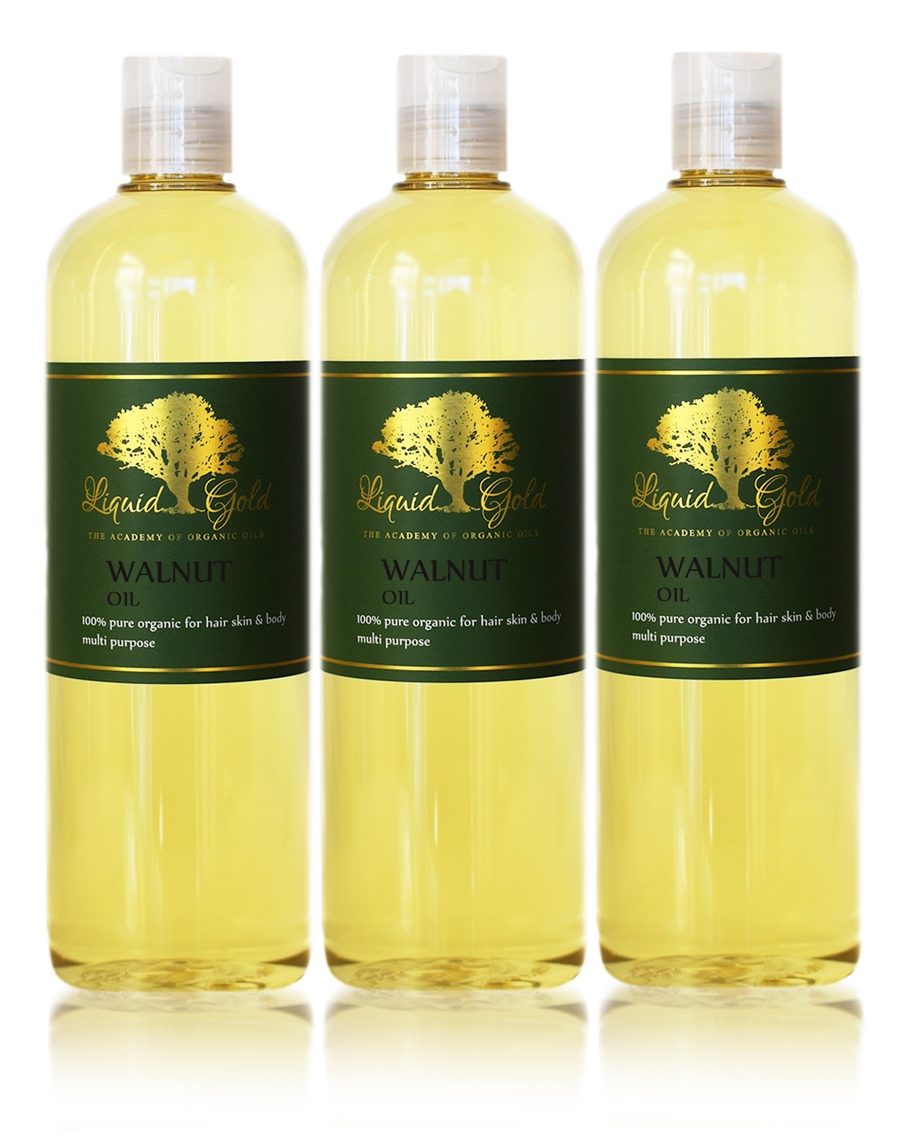 48 Oz Premium Liquid Gold Walnut Carrier Oil 100% Pure Organic Skin Hair Health