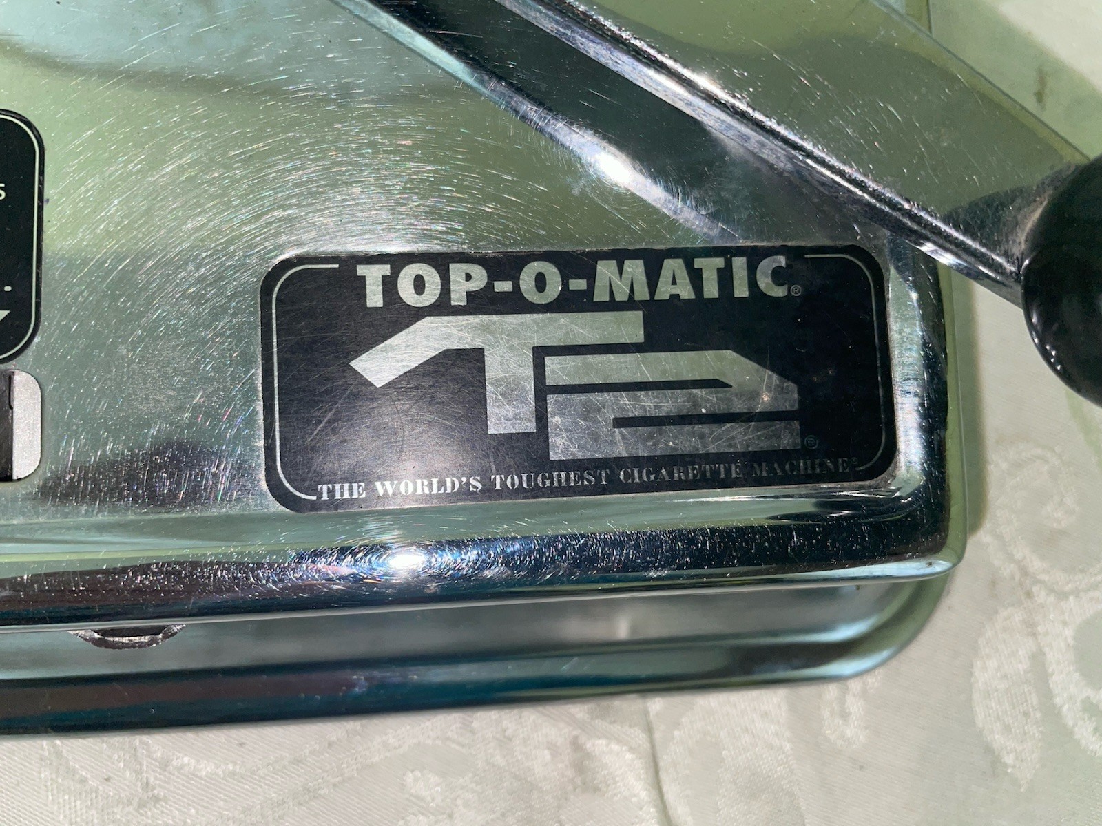 Top-O-Matic Cigarette Machine T2 Rolling Machine Working