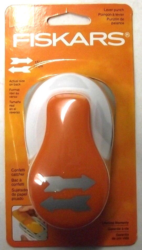 Fiskars 174660-1002 Retro Arrows Lever Punch Large