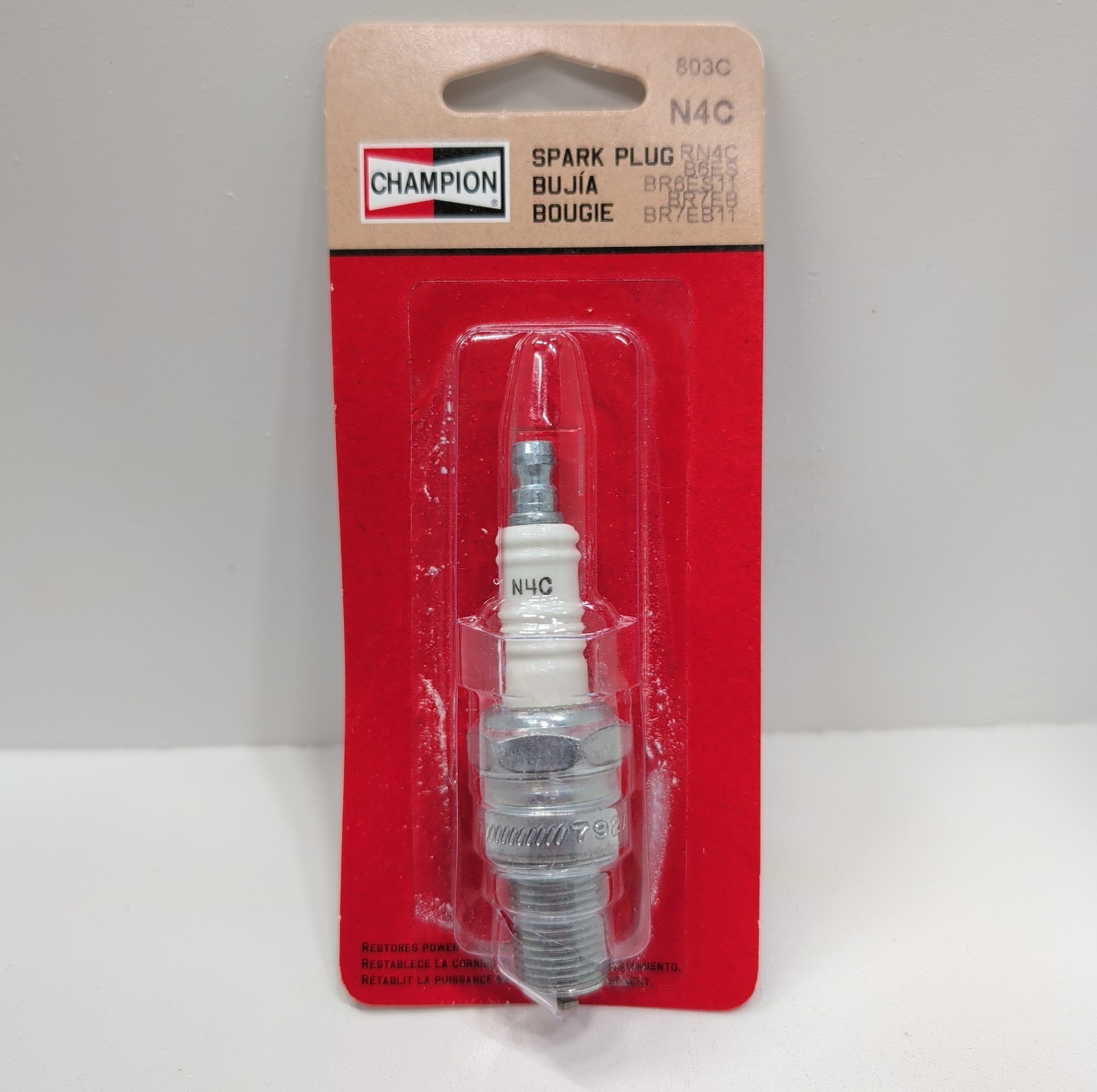 Champion 803C N4C Small Engine Spark Plug B6ES New Sealed Single Plug