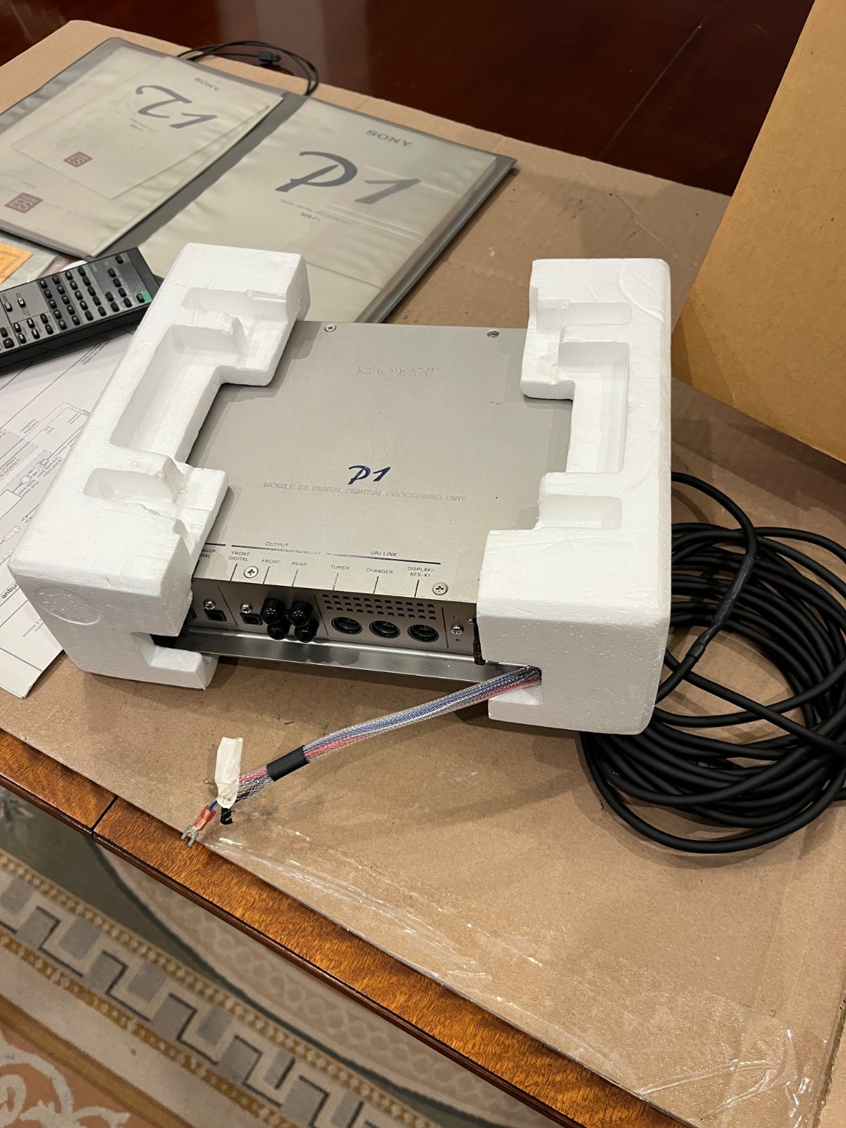 Sony XES P1 XES-P1 Mobile ES Car Stereo Digital Central Processing Unit