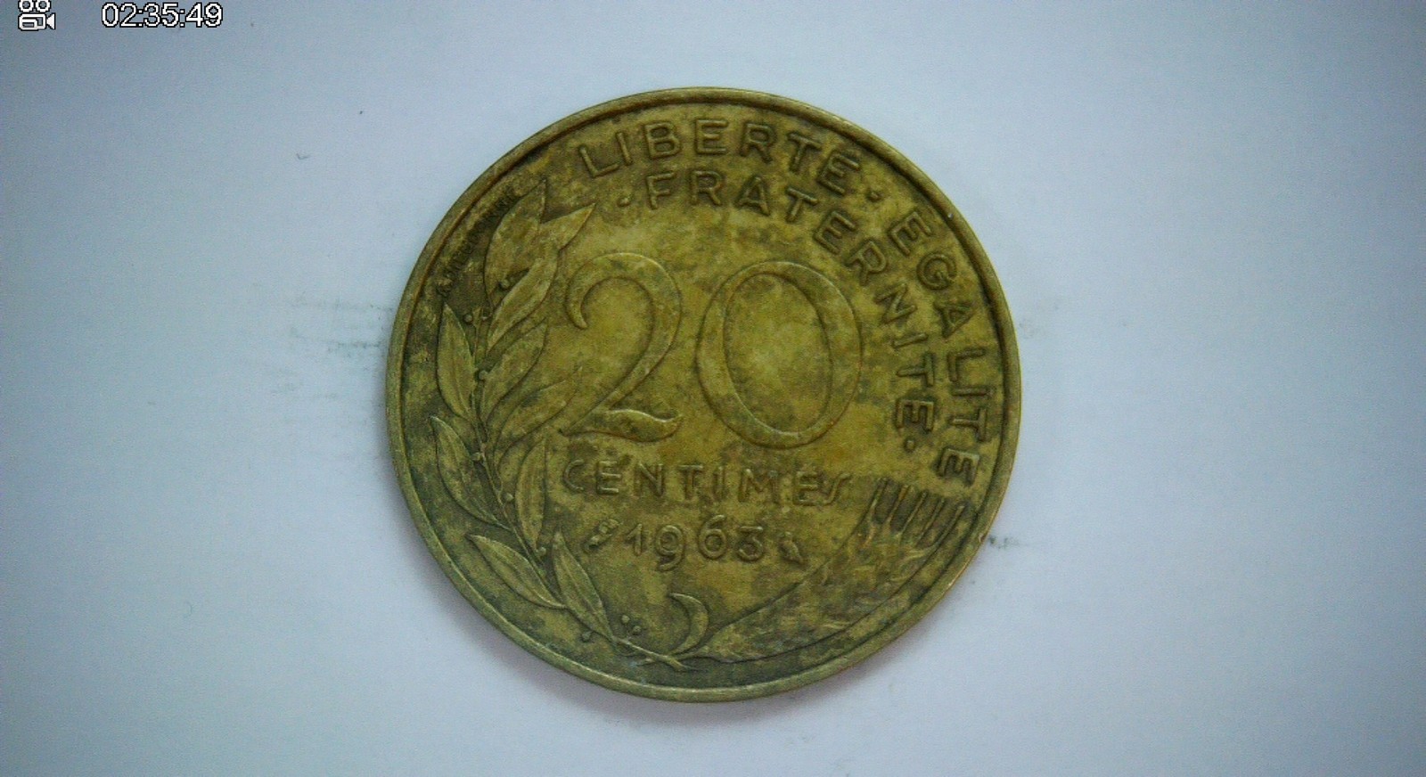 France 1963 20 Centimes Marianne (5th Republic) 20 Centimes Coin