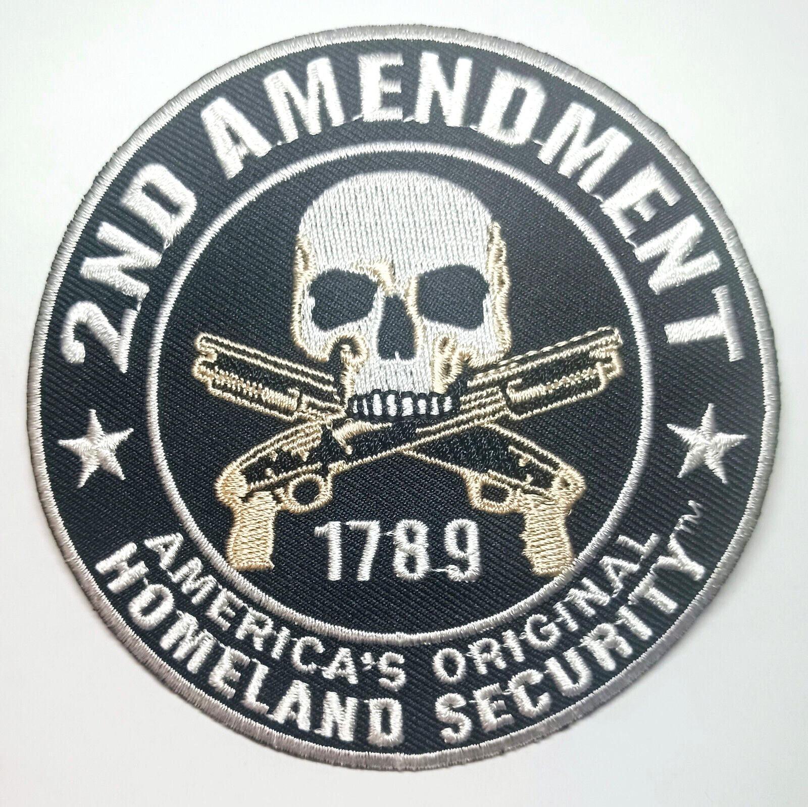 2nd Amendment America's Original Homeland Security Patch - FREE US Shipping !