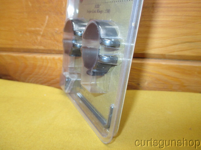 Leupold STD Super Low Rings Matte 1 Inch No 49896