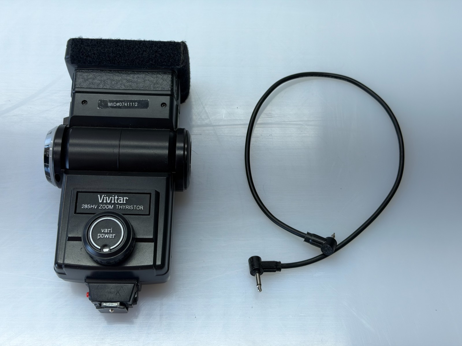 Vivitar 285 HV Zoom Thyristor Auto Electronic Vintage Camera  Flash