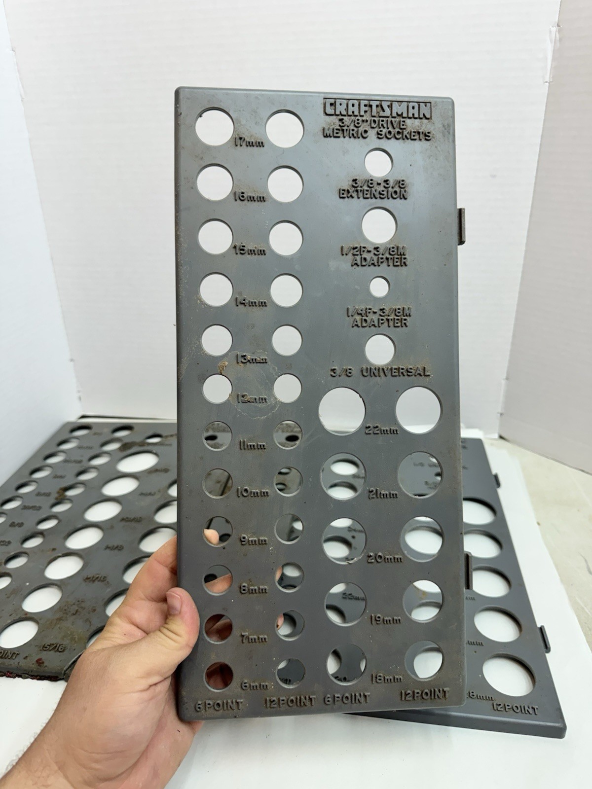 Craftsman Socket Organizer Set fair condition