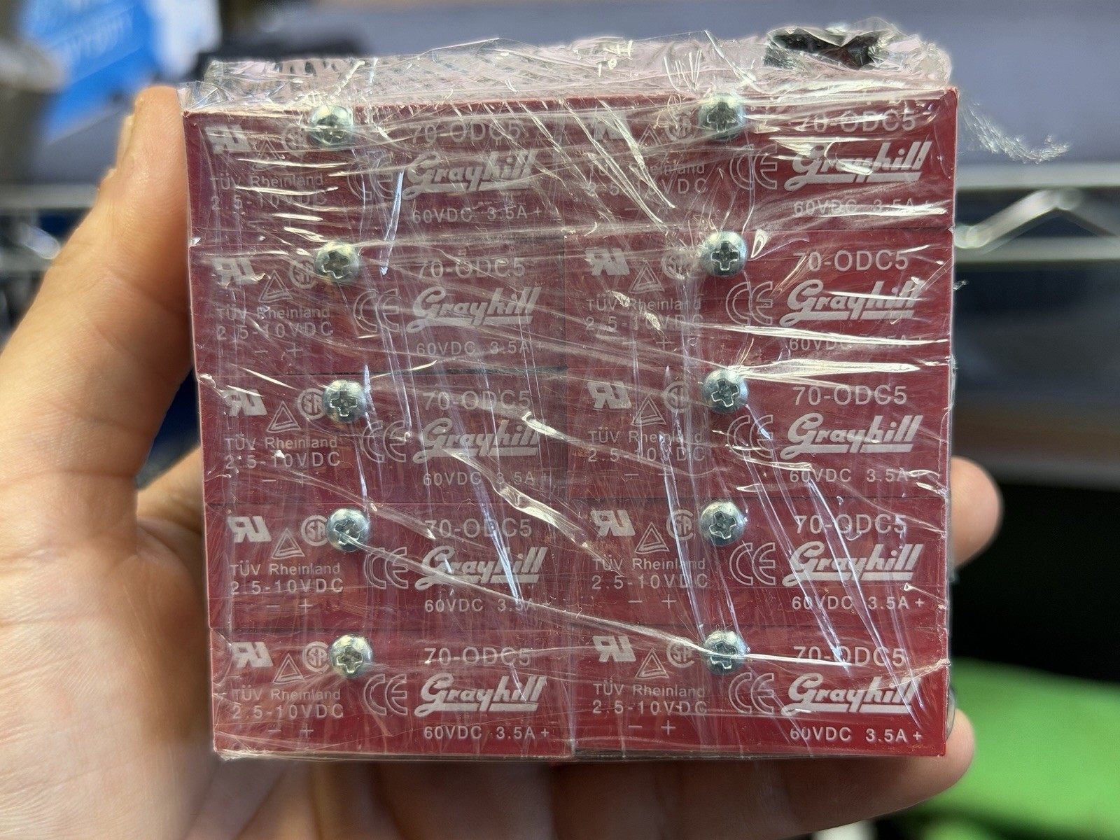 Lot of 10 Grayhill 70-ODC5 DC Output Modules 2.5-10VDC 60VDC 3.5A