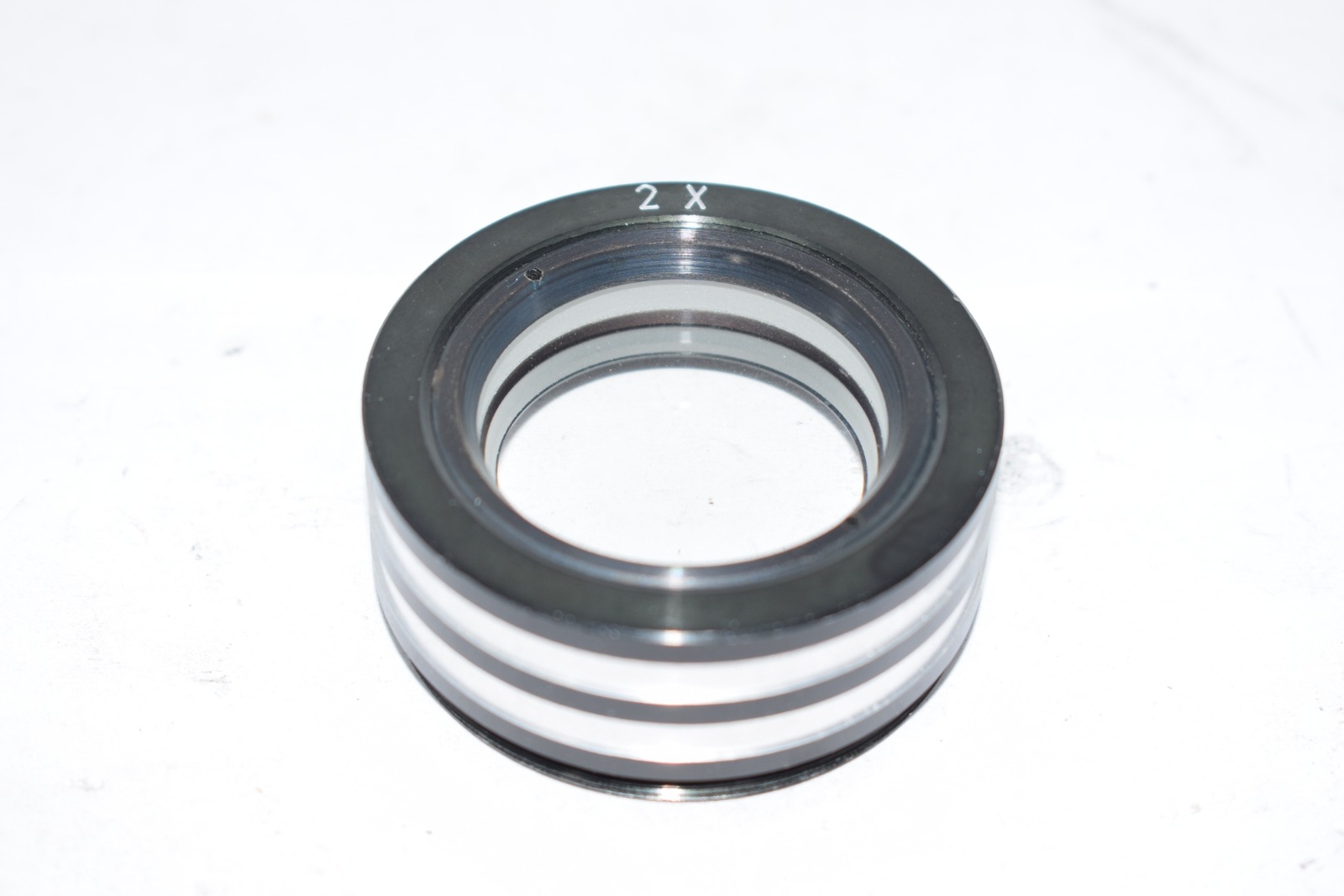 2x Optical Microscope Part Inspection 2'' OD
