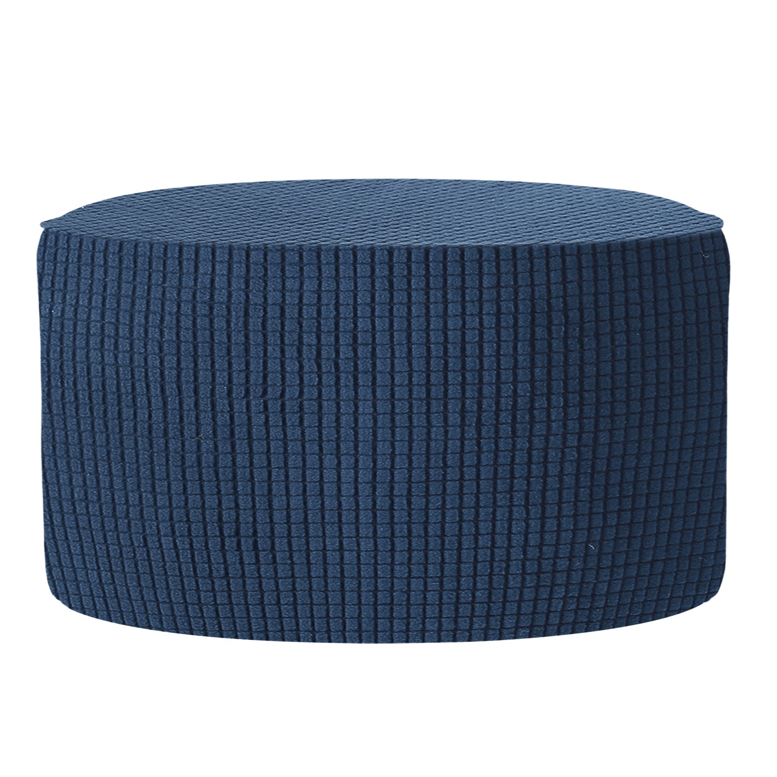Cover Round with Elastic Bottom Medium Size Navy Blue